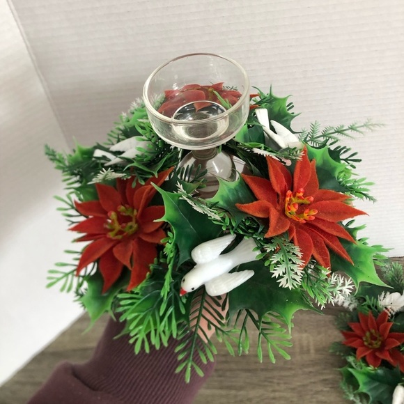 Vtg Holiday Candle Holders - Picture 12 of 14